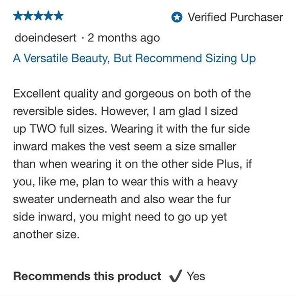 NEW! Nicole Miller Ladies Reversible and Versatile FauxFur or Quilted Vest - Picture 9 of 16